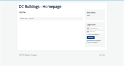 Desktop Screenshot of dcbulldogs.de